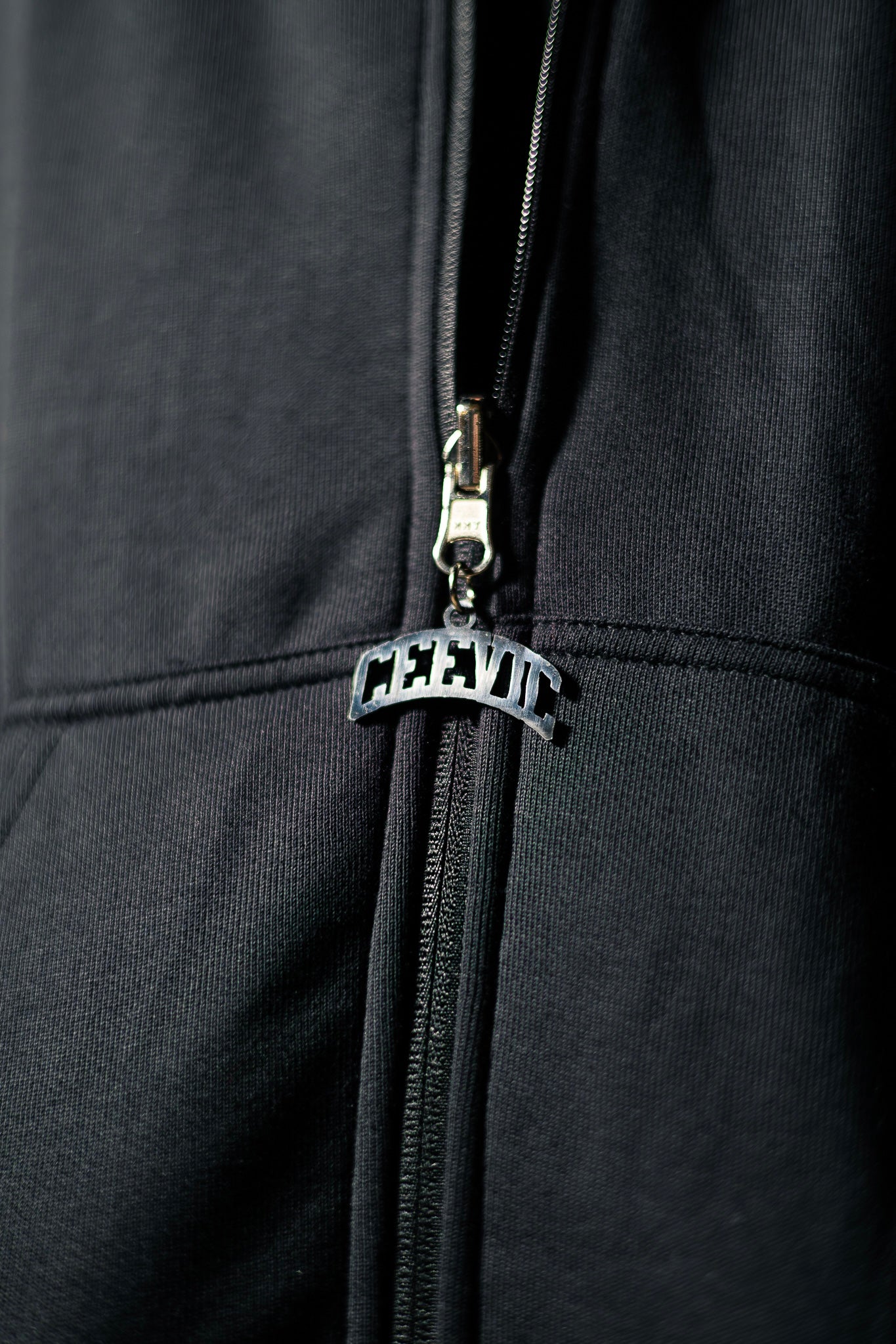 Calligraphy Art Reversible Zip Up
